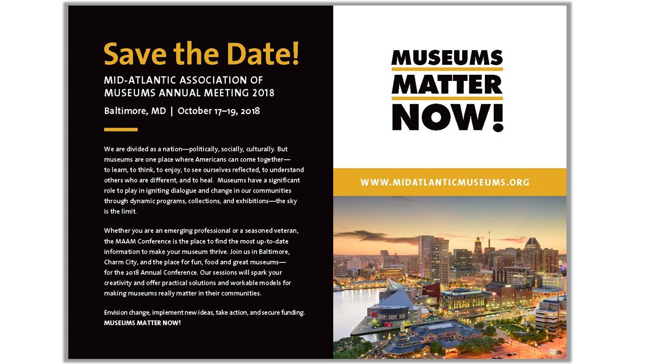 Maam Annual Meeting American Alliance Of Museums