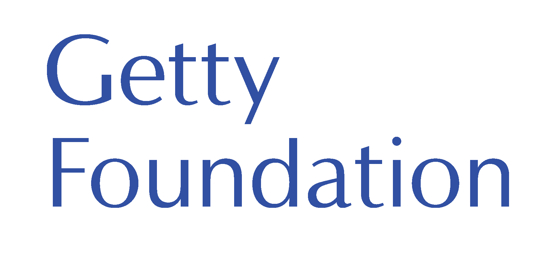 Getty foundation logo