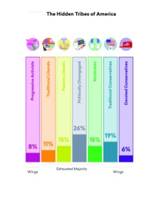 The Hidden Tribes of America chart