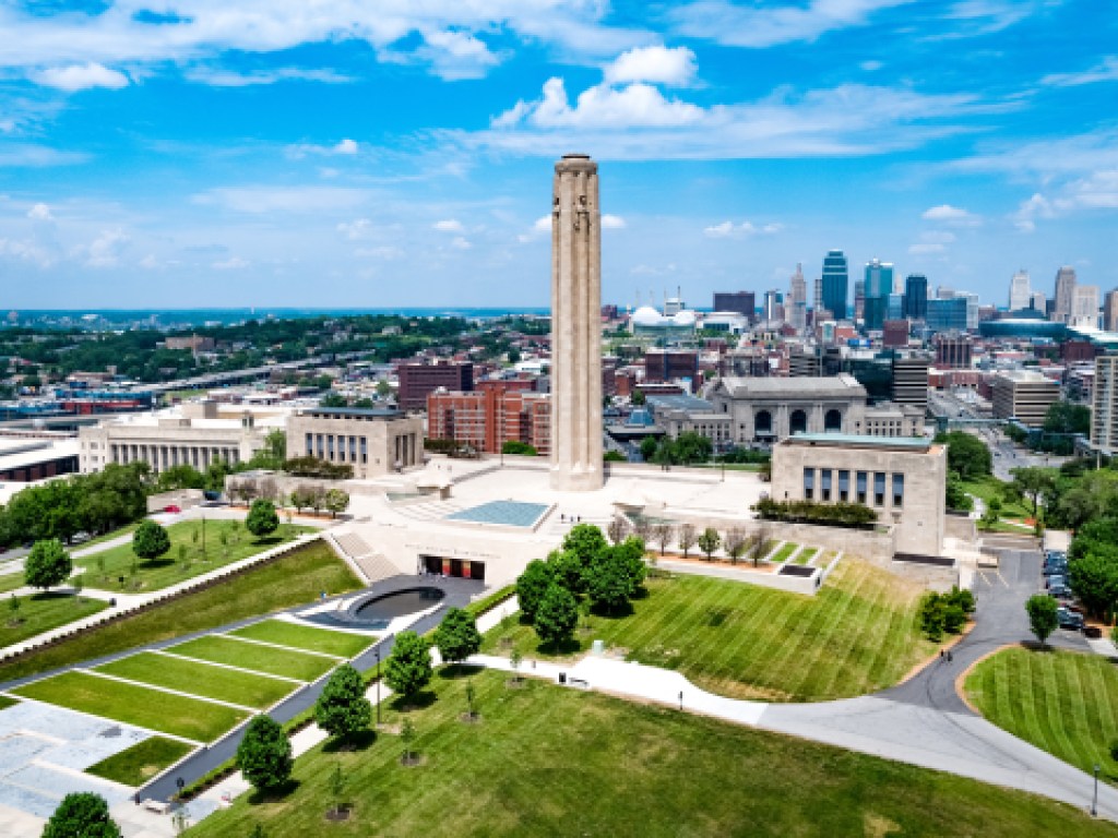 Each year the National WWI Museum and Memorial hosts guests from across the nation and globe. Photo courtesy of the National WWI Museum and Memorial.