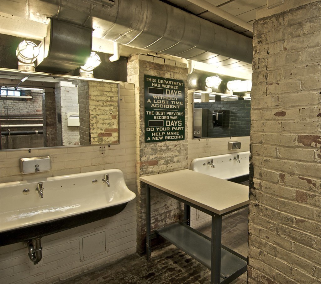 Bathroom, MASS MoCA